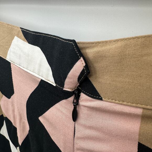 ANTHROPOLOGIE COREY LYNN CALTER Abstract Printed Wide Leg Pants // S - Picture 7 of 12